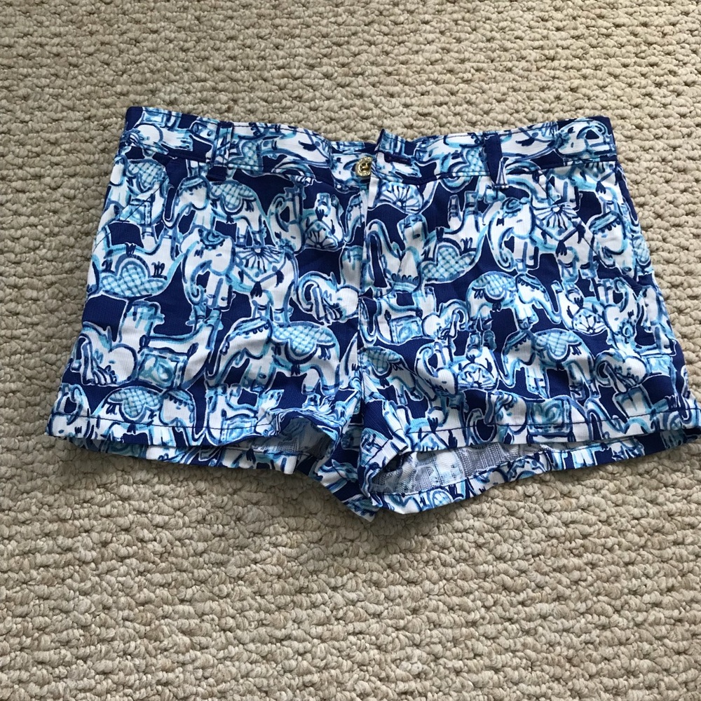 Lily Pulitzer Elephant Shorts